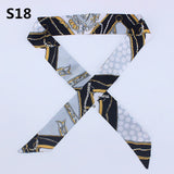 On-Sale 2018 New Arrivals Bag Scarf Print Silk Scarf Women Small Bag Ribbon Fashion Female Hair Ribbons Fashion Handbag Scarves - THE PLACE TO BE !!