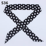 On-Sale 2018 New Arrivals Bag Scarf Print Silk Scarf Women Small Bag Ribbon Fashion Female Hair Ribbons Fashion Handbag Scarves - THE PLACE TO BE !!