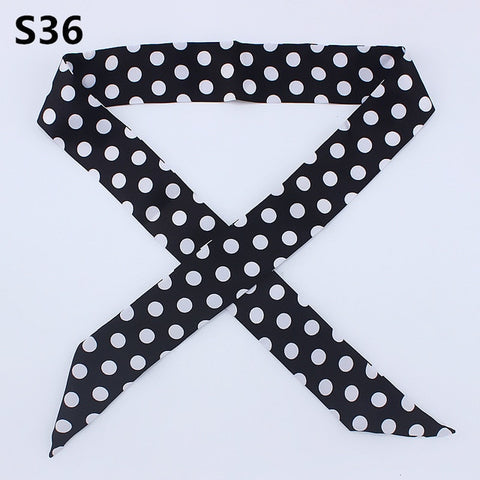 On-Sale 2018 New Arrivals Bag Scarf Print Silk Scarf Women Small Bag Ribbon Fashion Female Hair Ribbons Fashion Handbag Scarves