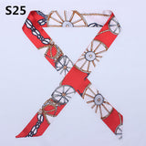 On-Sale 2018 New Arrivals Bag Scarf Print Silk Scarf Women Small Bag Ribbon Fashion Female Hair Ribbons Fashion Handbag Scarves - THE PLACE TO BE !!