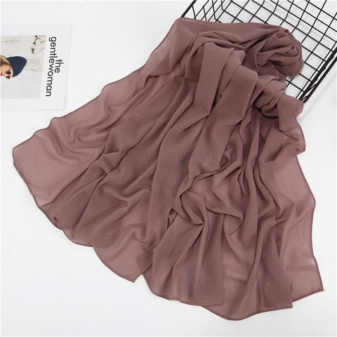 women plain bubble chiffon scarf hijab wrap printe solid color shawls headband muslim hijabs scarves/scarf 47 colors