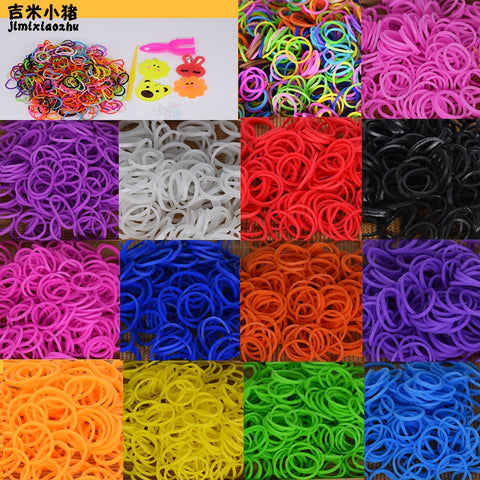 Diy toys rubber bands bracelet for kids or hair rubber loom bands refill rubber band make woven bracelet DIY Christmas 2019 Gift - THE PLACE TO BE !!