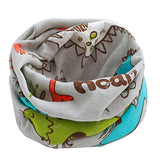 Spring Autumn Children's Cotton Scarf Baby Kids Scarf Winter Boys Girls Cartoon Scarves Child Collar O Ring Magic Neckerchief - THE PLACE TO BE !!
