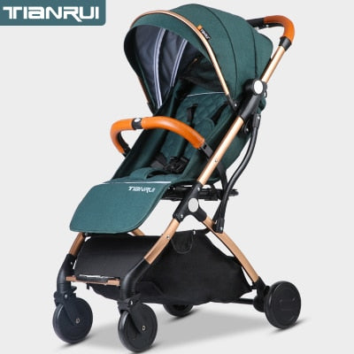 Baby Stroller Trolley Car trolley Folding Baby Carriage 2 in 1 Buggy Lightweight Pram Europe Stroller Original Pushchair Plane