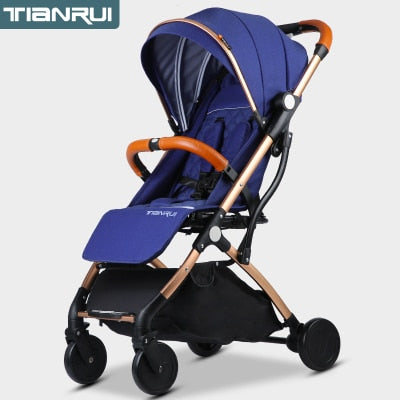 Baby Stroller Trolley Car trolley Folding Baby Carriage 2 in 1 Buggy Lightweight Pram Europe Stroller Original Pushchair Plane