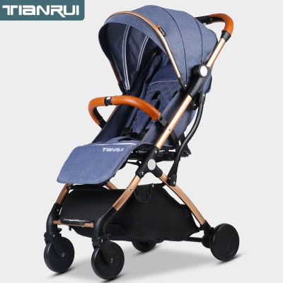 Baby Stroller Trolley Car trolley Folding Baby Carriage 2 in 1 Buggy Lightweight Pram Europe Stroller Original Pushchair Plane