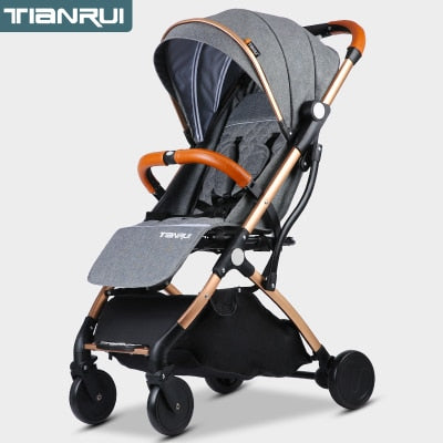 Baby Stroller Trolley Car trolley Folding Baby Carriage 2 in 1 Buggy Lightweight Pram Europe Stroller Original Pushchair Plane