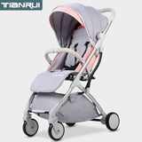Baby Stroller Trolley Car trolley Folding Baby Carriage 2 in 1 Buggy Lightweight Pram Europe Stroller Original Pushchair Plane - THE PLACE TO BE !!