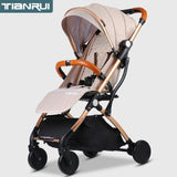Baby Stroller Trolley Car trolley Folding Baby Carriage 2 in 1 Buggy Lightweight Pram Europe Stroller Original Pushchair Plane - THE PLACE TO BE !!