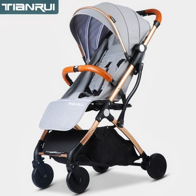 Baby Stroller Trolley Car trolley Folding Baby Carriage 2 in 1 Buggy Lightweight Pram Europe Stroller Original Pushchair Plane
