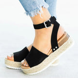 Women Sandals Plus Size Wedges Shoes For Women High Heels Sandals Summer Shoes 2019 Flip Flop Chaussures Femme Platform Sandals - THE PLACE TO BE !!