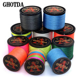 GHOTDA Braid Fishing line 300M 500M 1000M 4 Strands Multifilament Fishing Wire Carp Fishing 10-120lb - THE PLACE TO BE !!