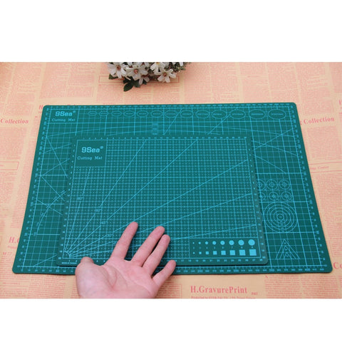 A3 A4 A5 PVC Cutting Mat Pad Patchwork Cut Pad A3 Patchwork Tools Manual DIY Tool Cutting Board Double-sided Self-healing