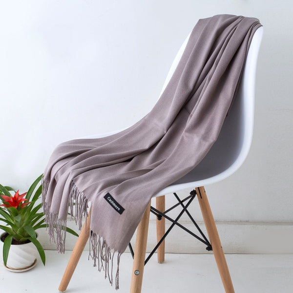 2019 fashion summer women scarf thin shawls and wraps lady solid female hijab stoles long cashmere pashmina foulard head scarves
