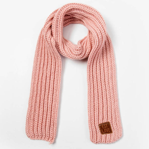 2019 Fashion Lovely Kids Boys Girls Autumn Winter Spring Scarf Pompom Baby Scarf Warm Neck Warmer Scarves Knitting Neck Scarf