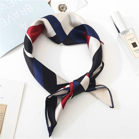 2019 new spring summer women scarf small size silk scarves square NeckerChief office lady scarves spring shawls 50*50cm