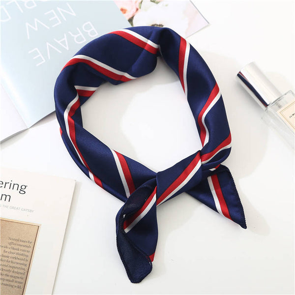2019 new spring summer women scarf small size silk scarves square NeckerChief office lady scarves spring shawls 50*50cm