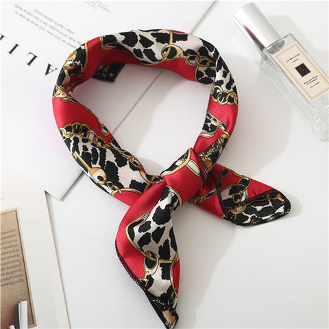 2019 new spring summer women scarf small size silk scarves square NeckerChief office lady scarves spring shawls 50*50cm