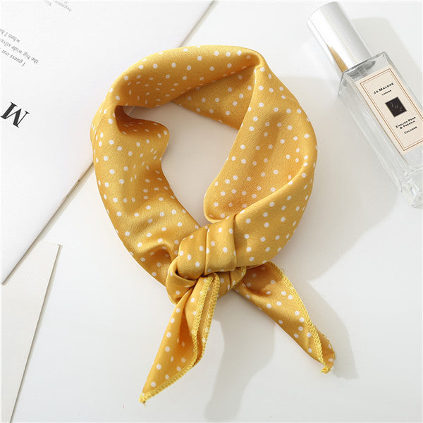 2019 new spring summer women scarf small size silk scarves square NeckerChief office lady scarves spring shawls 50*50cm