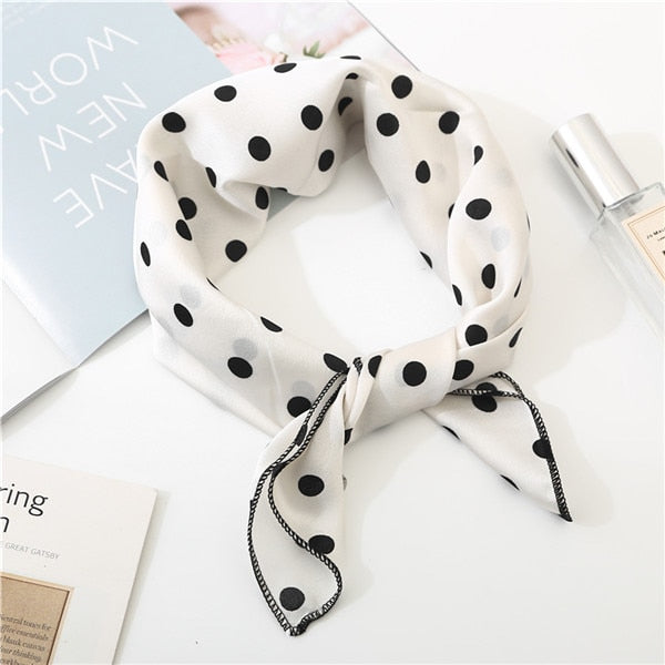 2019 new spring summer women scarf small size silk scarves square NeckerChief office lady scarves spring shawls 50*50cm