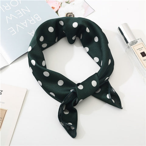 2019 new spring summer women scarf small size silk scarves square NeckerChief office lady scarves spring shawls 50*50cm