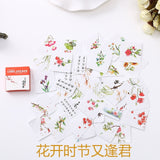 40 PCS/box Mini Cartoon Paper Sticker Decoration Decal DIY Album Scrapbooking Seal Sticker Kawaii Stationery Gift Material Escol