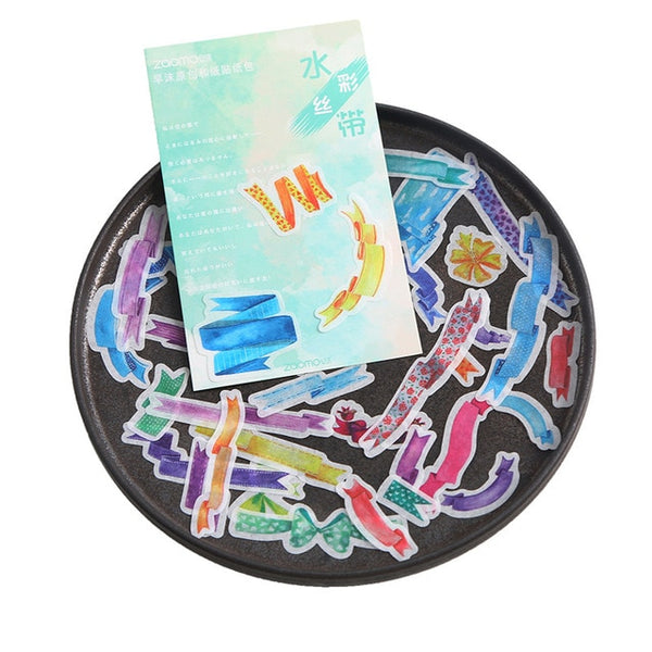 Mohamm Travel Series and Paper Sticker Pack Handbook Journal Diary Decorative Sticker Paper Scrapbooking Diy Craft Stationery