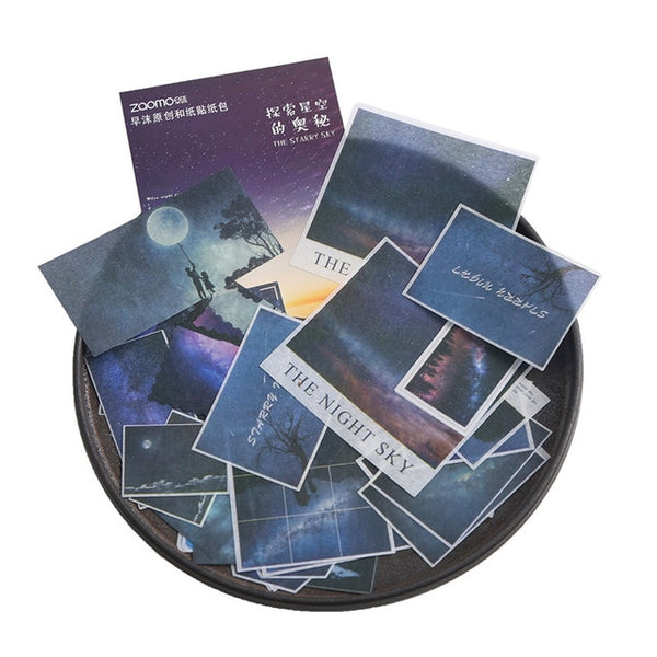 Mohamm Travel Series and Paper Sticker Pack Handbook Journal Diary Decorative Sticker Paper Scrapbooking Diy Craft Stationery