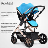 High landscape baby stroller can sit four wheel shock absorber folding two-way bb baby child baby stroller - THE PLACE TO BE !!