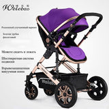 High landscape baby stroller can sit four wheel shock absorber folding two-way bb baby child baby stroller - THE PLACE TO BE !!