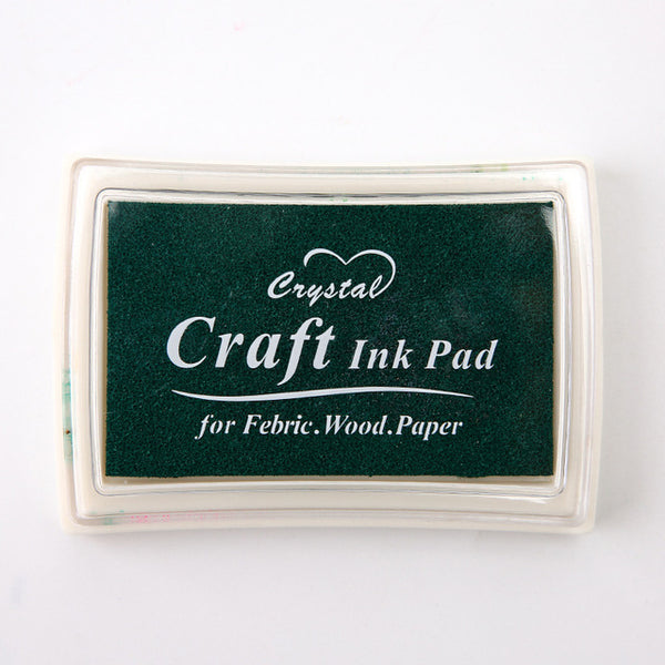 Mr Paper 15 Colors Inkpad Handmade DIY Craft Oil Based Ink Pad for Fabric Wood Paper Scrapbooking Ink pad Finger Painting