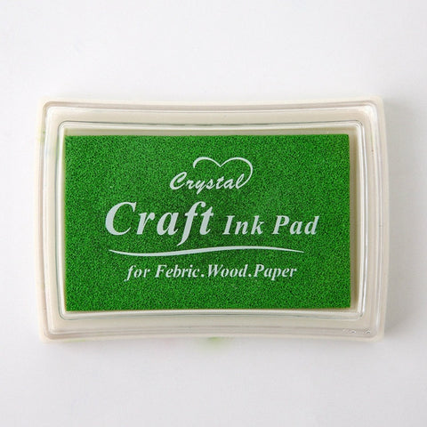 Mr Paper 15 Colors Inkpad Handmade DIY Craft Oil Based Ink Pad for Fabric Wood Paper Scrapbooking Ink pad Finger Painting