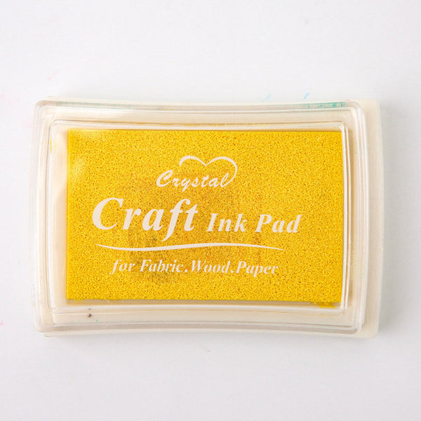 Mr Paper 15 Colors Inkpad Handmade DIY Craft Oil Based Ink Pad for Fabric Wood Paper Scrapbooking Ink pad Finger Painting