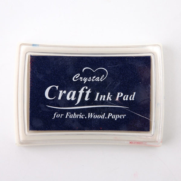 Mr Paper 15 Colors Inkpad Handmade DIY Craft Oil Based Ink Pad for Fabric Wood Paper Scrapbooking Ink pad Finger Painting