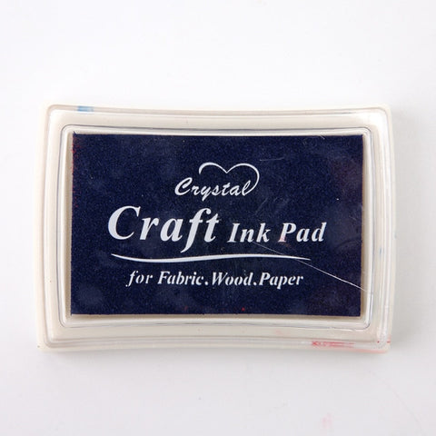Mr Paper 15 Colors Inkpad Handmade DIY Craft Oil Based Ink Pad for Fabric Wood Paper Scrapbooking Ink pad Finger Painting