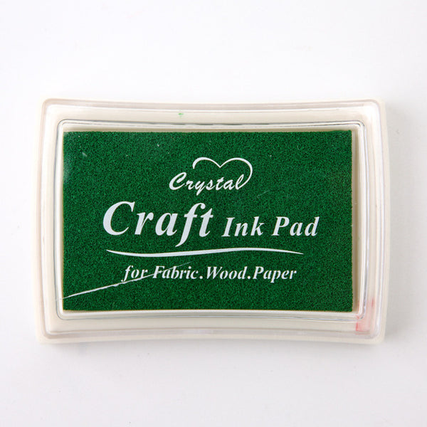 Mr Paper 15 Colors Inkpad Handmade DIY Craft Oil Based Ink Pad for Fabric Wood Paper Scrapbooking Ink pad Finger Painting