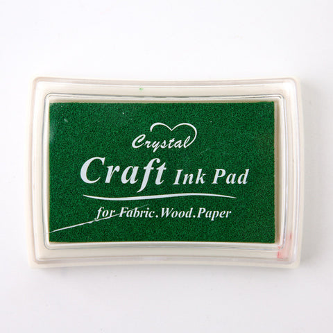 Mr Paper 15 Colors Inkpad Handmade DIY Craft Oil Based Ink Pad for Fabric Wood Paper Scrapbooking Ink pad Finger Painting