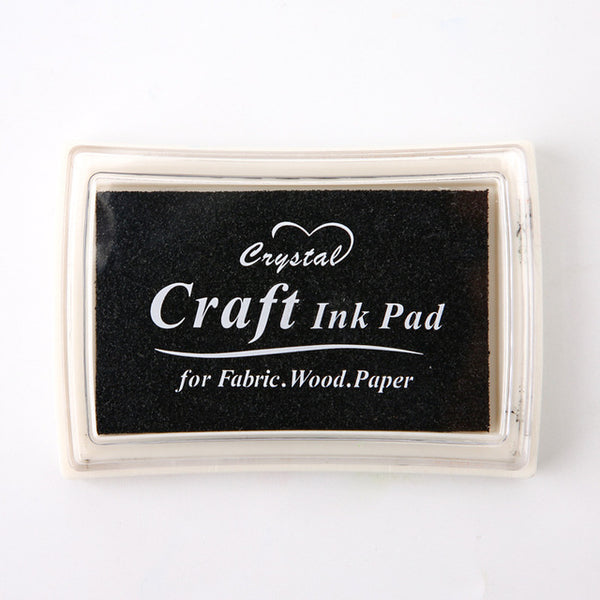 Mr Paper 15 Colors Inkpad Handmade DIY Craft Oil Based Ink Pad for Fabric Wood Paper Scrapbooking Ink pad Finger Painting