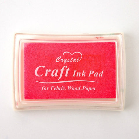 Mr Paper 15 Colors Inkpad Handmade DIY Craft Oil Based Ink Pad for Fabric Wood Paper Scrapbooking Ink pad Finger Painting