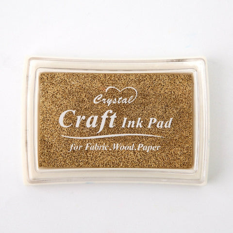 Mr Paper 15 Colors Inkpad Handmade DIY Craft Oil Based Ink Pad for Fabric Wood Paper Scrapbooking Ink pad Finger Painting