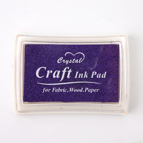 Mr Paper 15 Colors Inkpad Handmade DIY Craft Oil Based Ink Pad for Fabric Wood Paper Scrapbooking Ink pad Finger Painting