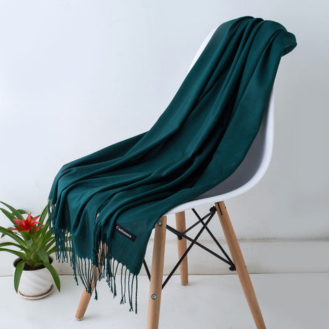 2019 Fashion Women Cashmere Solid Scarf Summer Thin Pashmina Shawls and Wraps Long Soft Female Foulard Hijab Stoles Head Scarves