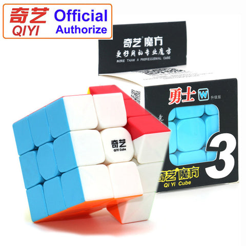 QiYi 3x3 Professional Magic Cube Sail 0932A-5 Fast Speed Rotation High Quality Cubos Magicos Speed Cube Toys for Children MF3SET