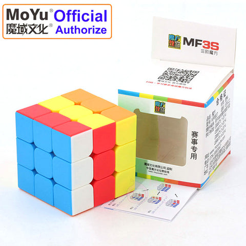 QiYi 3x3 Professional Magic Cube Sail 0932A-5 Fast Speed Rotation High Quality Cubos Magicos Speed Cube Toys for Children MF3SET