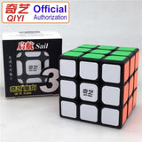 QiYi 3x3 Professional Magic Cube Sail 0932A-5 Fast Speed Rotation High Quality Cubos Magicos Speed Cube Toys for Children MF3SET