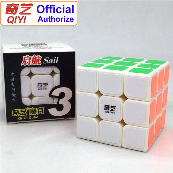 QiYi 3x3 Professional Magic Cube Sail 0932A-5 Fast Speed Rotation High Quality Cubos Magicos Speed Cube Toys for Children MF3SET