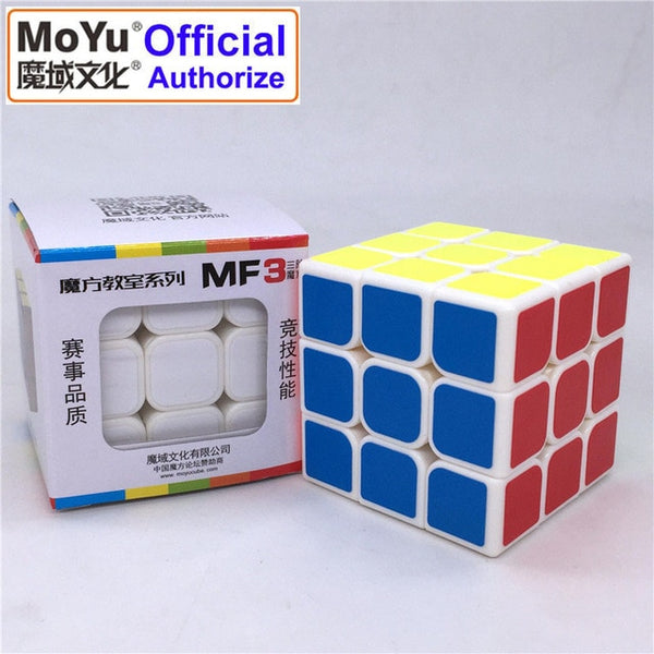 QiYi 3x3 Professional Magic Cube Sail 0932A-5 Fast Speed Rotation High Quality Cubos Magicos Speed Cube Toys for Children MF3SET