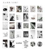 60pcs/1pack Kawaii Stationery Stickers Remembrance time Diary Planner Decorative Mobile Stickers Scrapbooking DIY Craft Stickers