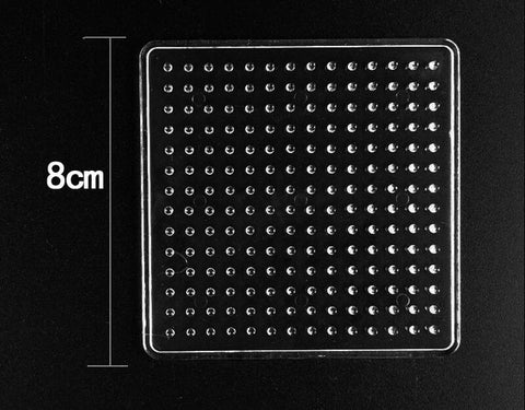 5mm Hama Beads Pegboard Toy DIY PUPUKOU Beads tool Educational Tangram Jigsaw Puzzle Template Kids Toy