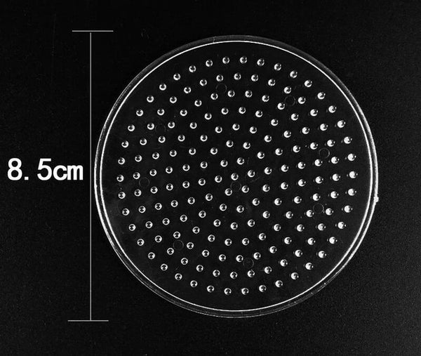 5mm Hama Beads Pegboard Toy DIY PUPUKOU Beads tool Educational Tangram Jigsaw Puzzle Template Kids Toy